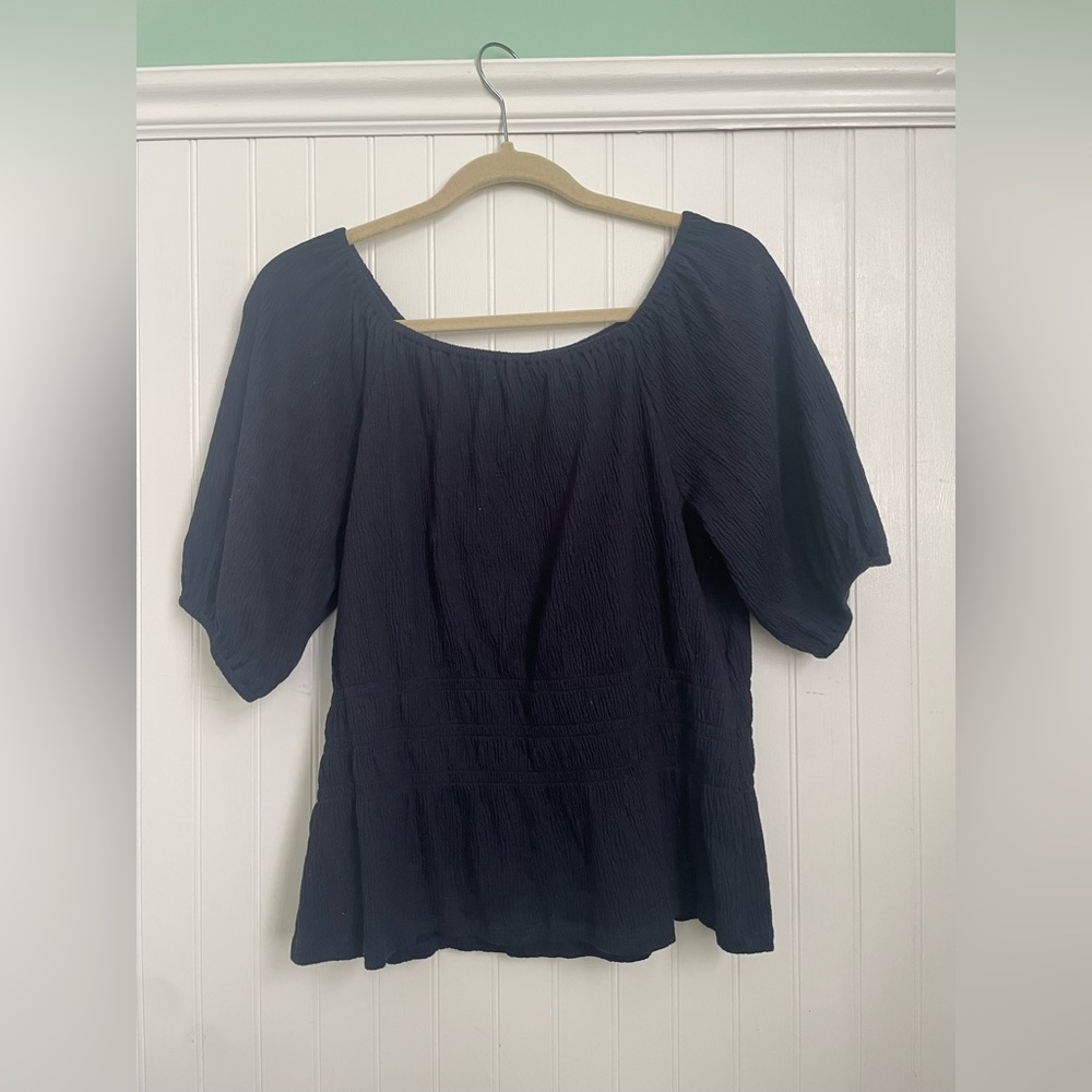 Loft puff sleeve blouse